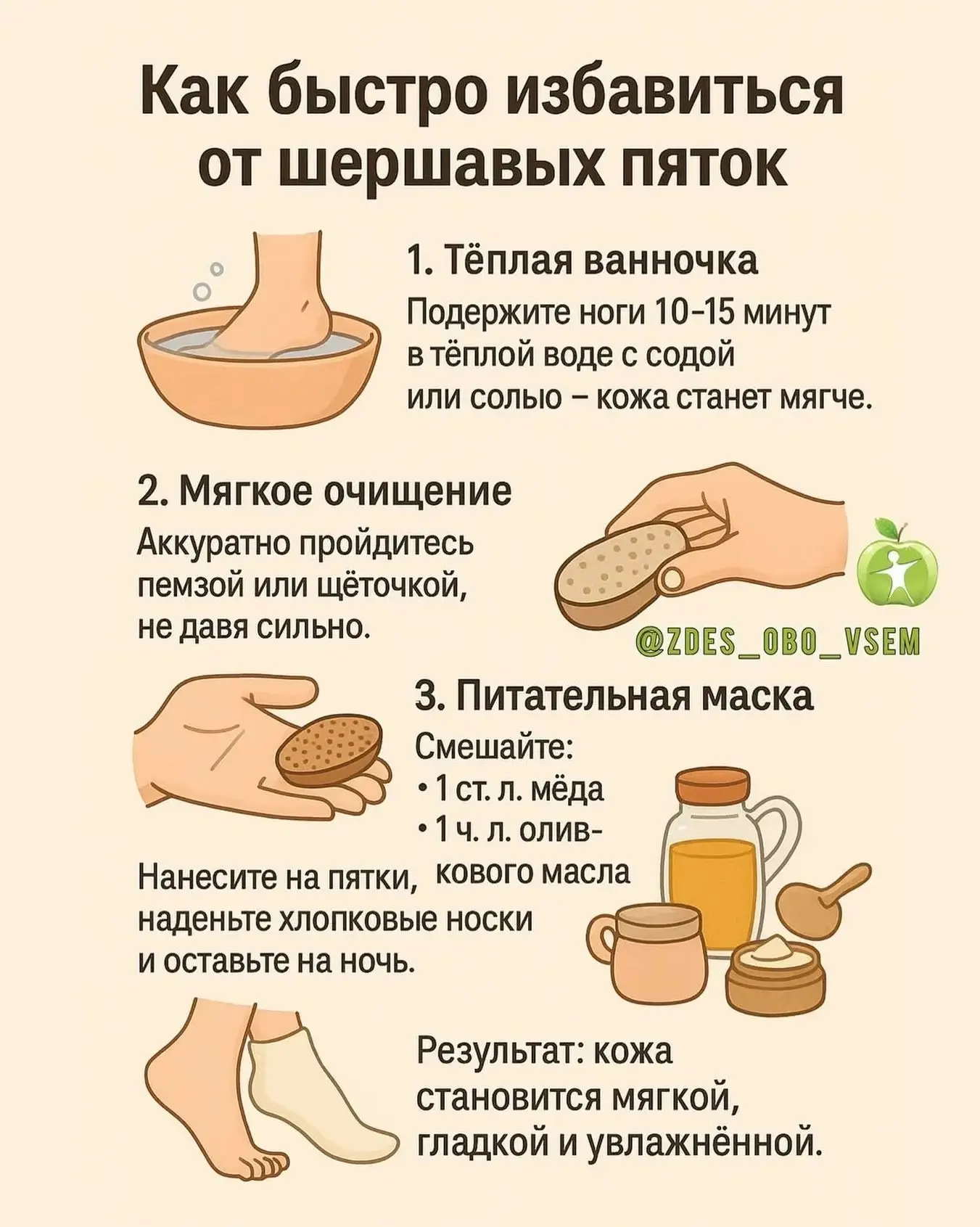 Шершавые пятки — это не про возраст, а про недостаток ухода.