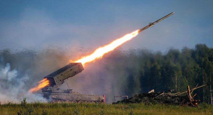 MW: Россия применила термобарический огнемет ТОС-1 для уничтожения окопавшихся украинск...
