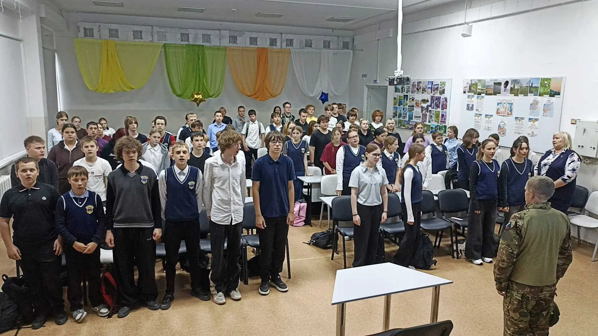 Встреча с защитником Родины