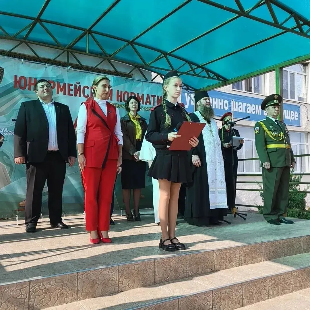 В станице Расшеватской состоялась сдача комплекса норм юнармейской подготовки «Юнармейс...
