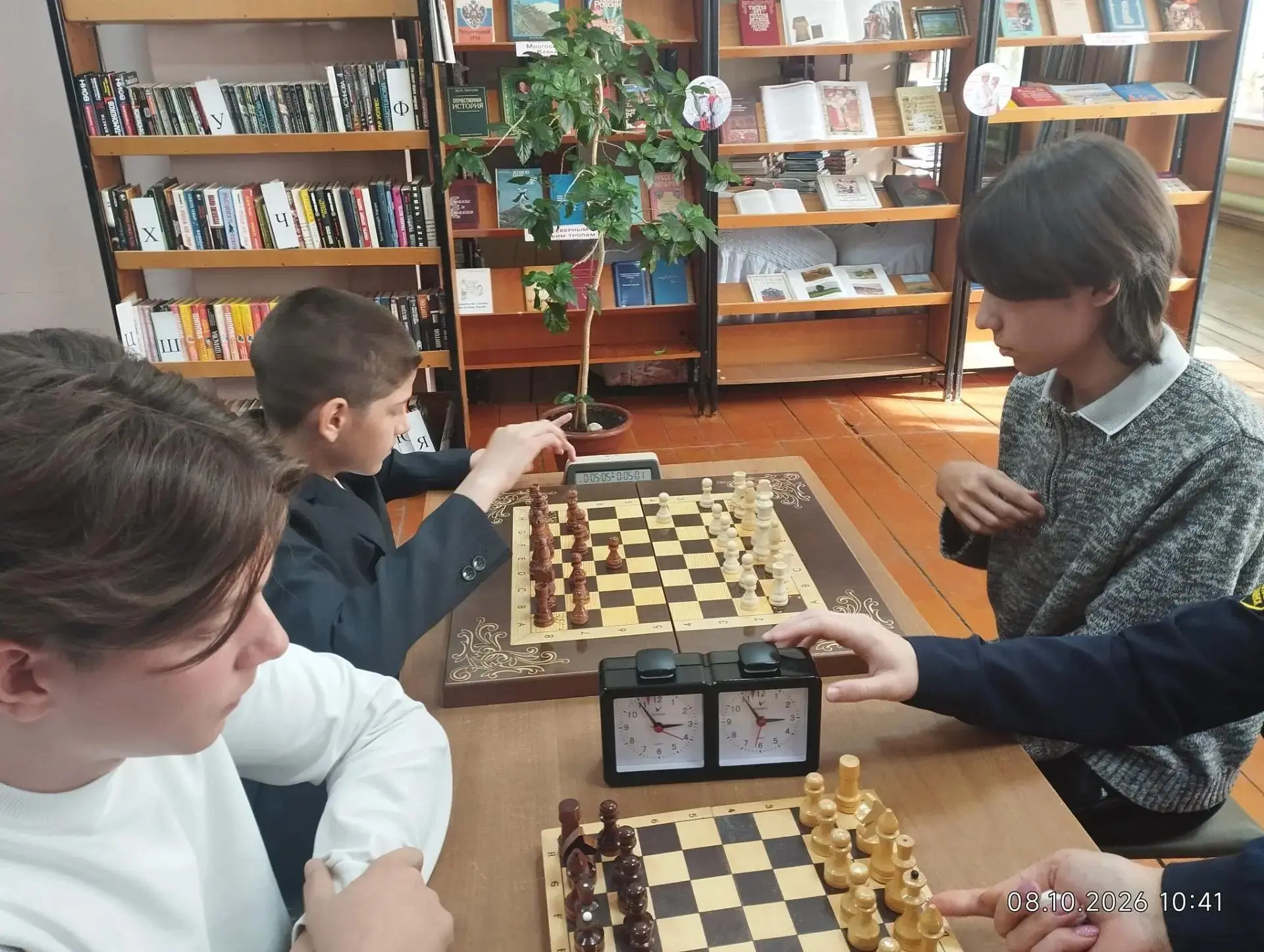 В Калининске прошёл районный этап Кубка губернатора Саратовской области по шахматам