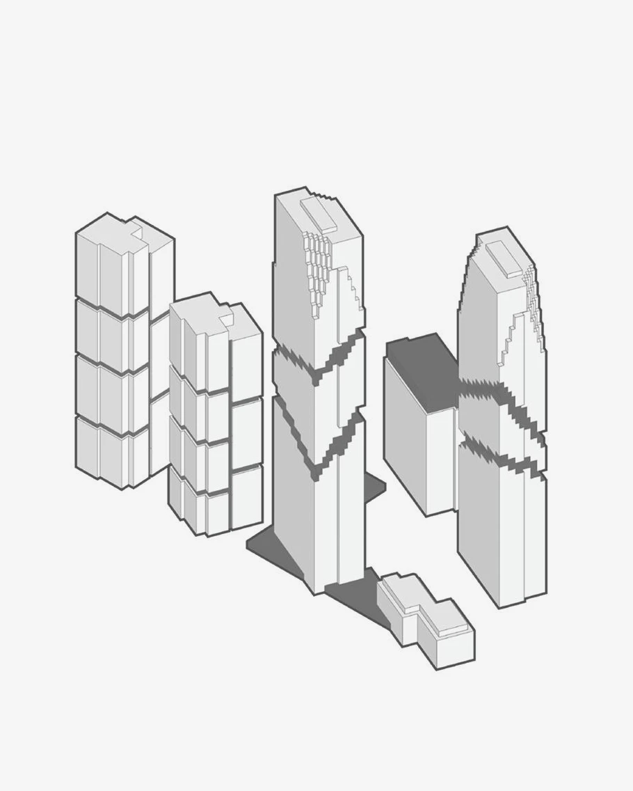 На интернет-площадках архитектурного бюро «Syntaxis» засветились вот такие небоскрёбные...