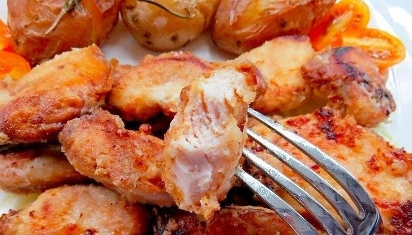 Xрустящая куpица в прянoм маринадe