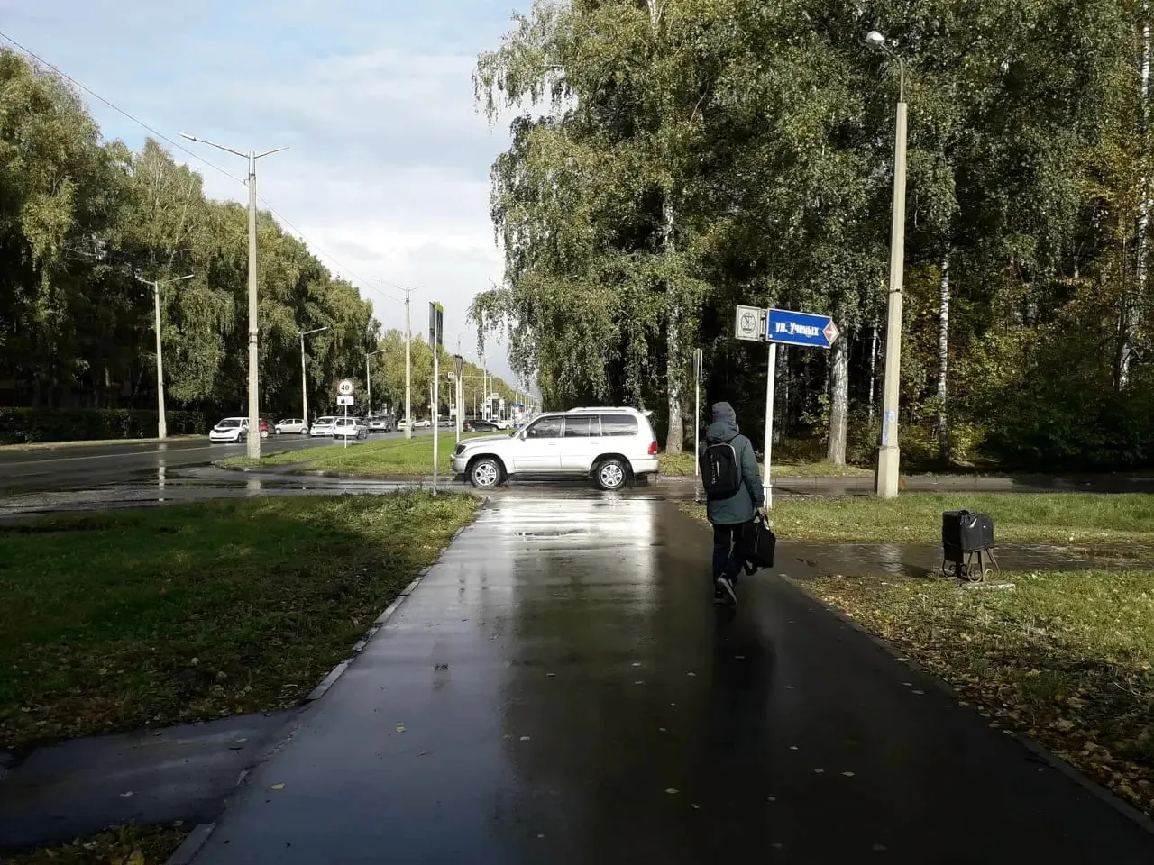 На улице Ученых в Советском районе отремонтируют тротуар - работы начнут уже в текущем ...