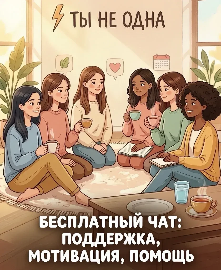 ⚡️ Ты не одна.