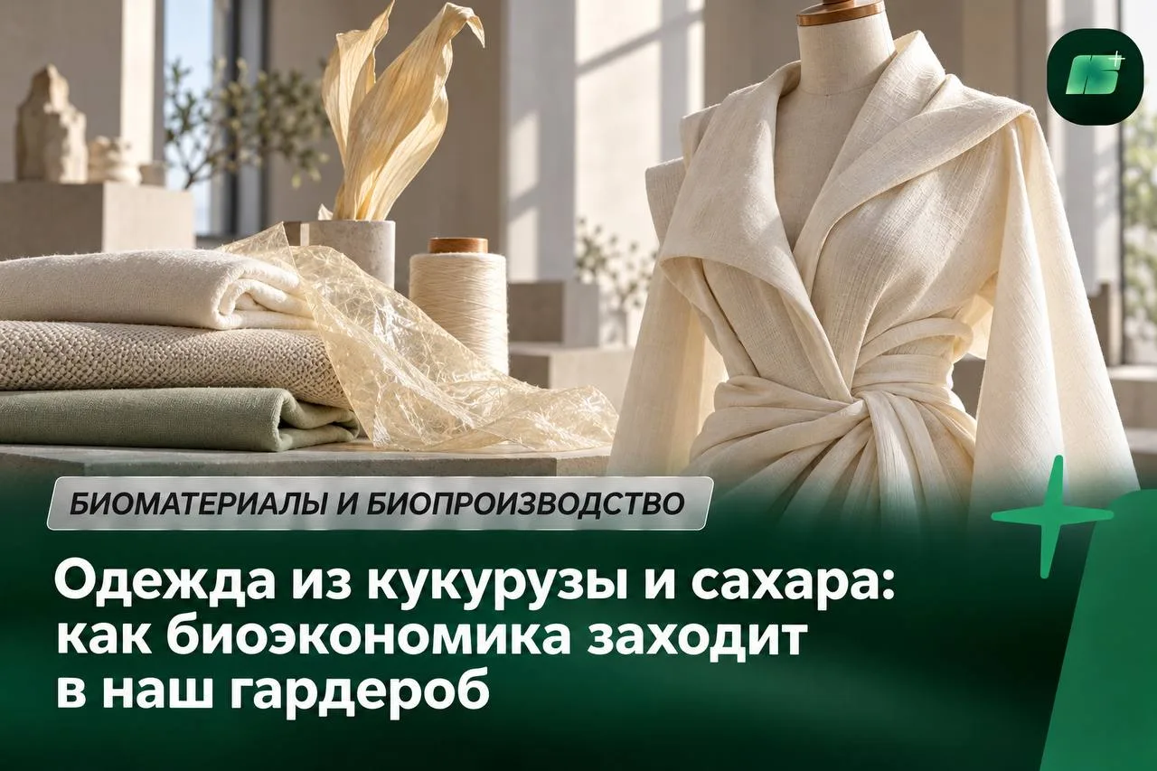 Одежда из кукурузы и сахара: как биоэкономика заходит в наш гардероб