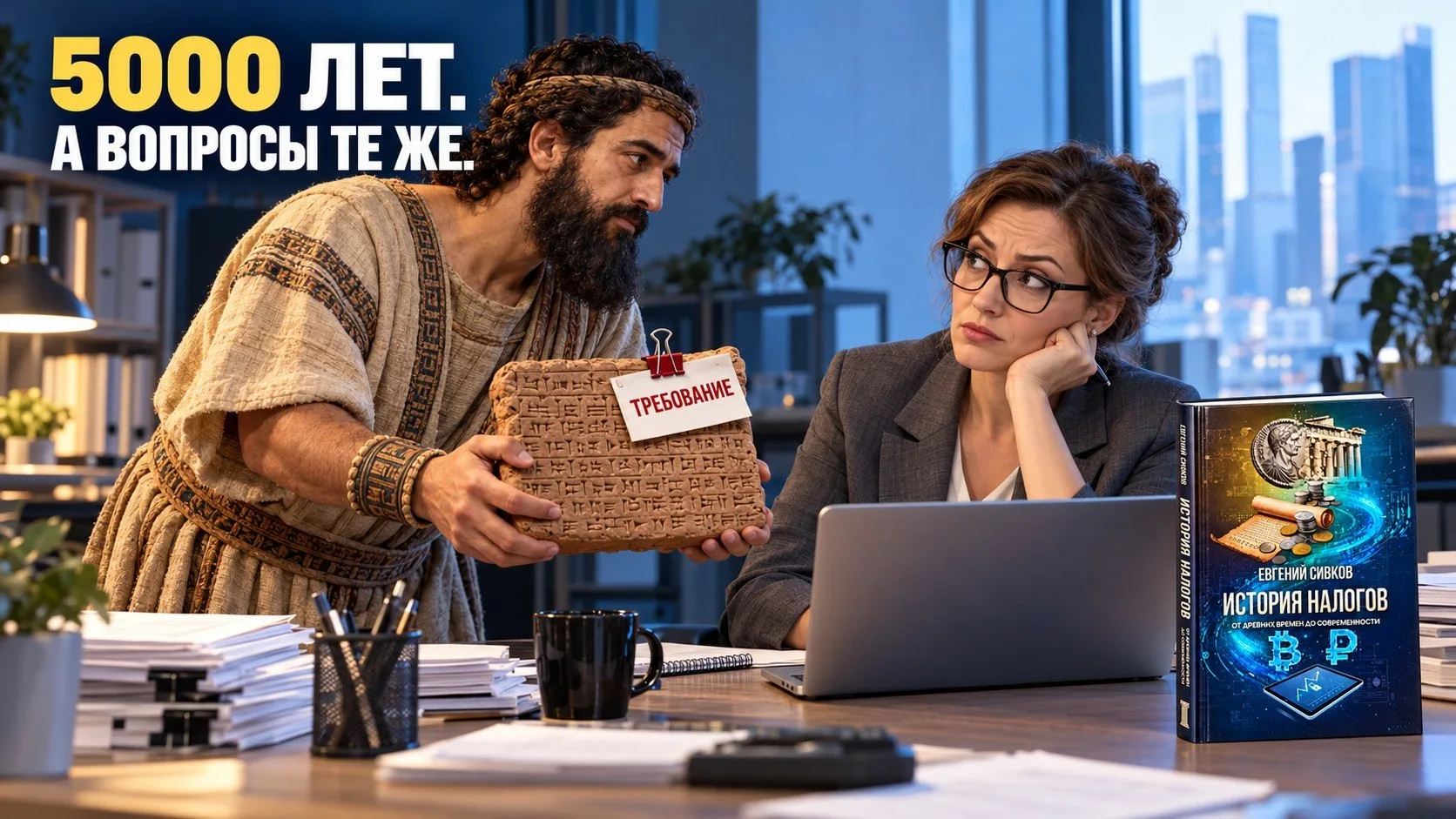 🏛 Налоги придумали не в Минфине. Им уже 5000 лет!