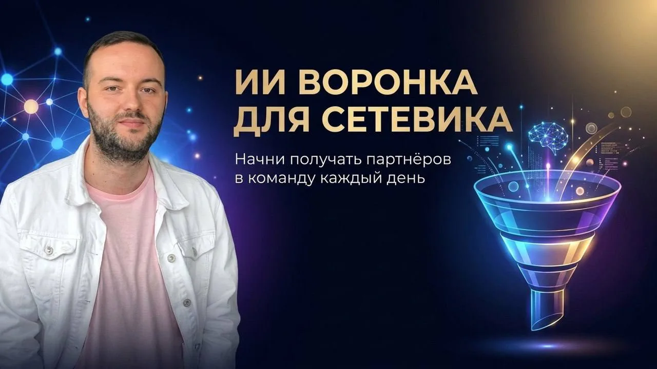 🔥Возьму несколько человек на личное наставничество🔥 Запускаю новую ИИ воронку для сет...