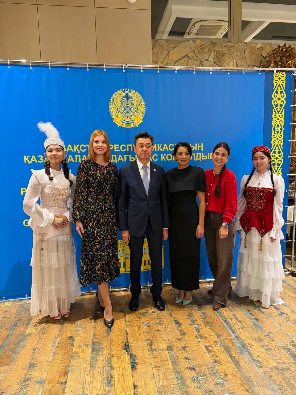 Побывала вчера на торжественном приеме в честь дня Республики Казахстан 🇰🇿Генеральный...