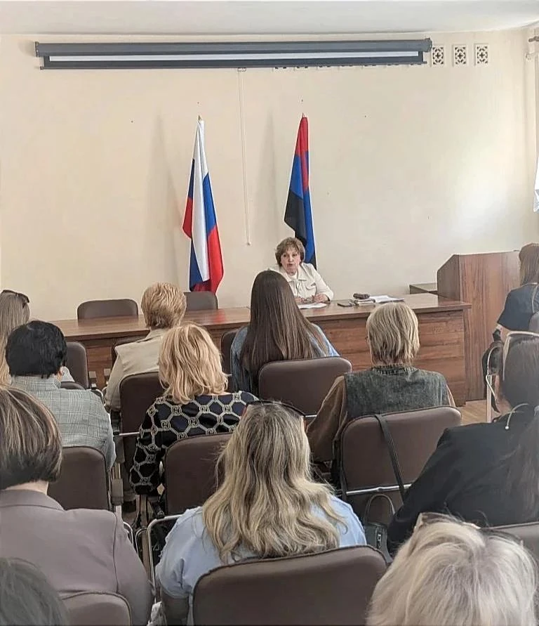 Состоялась встреча начальника Управления образования городского округа Горловка с трудо...
