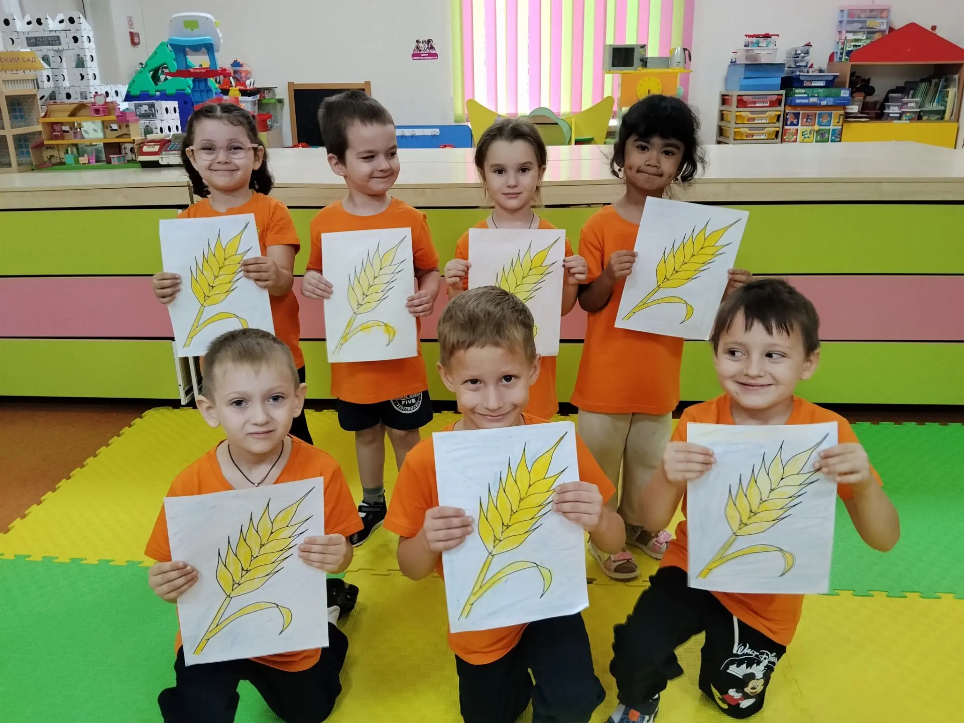 🥖🌾В преддверии празднования Всемирного дня хлеба в старшей группе N 7  прошёл тематич...
