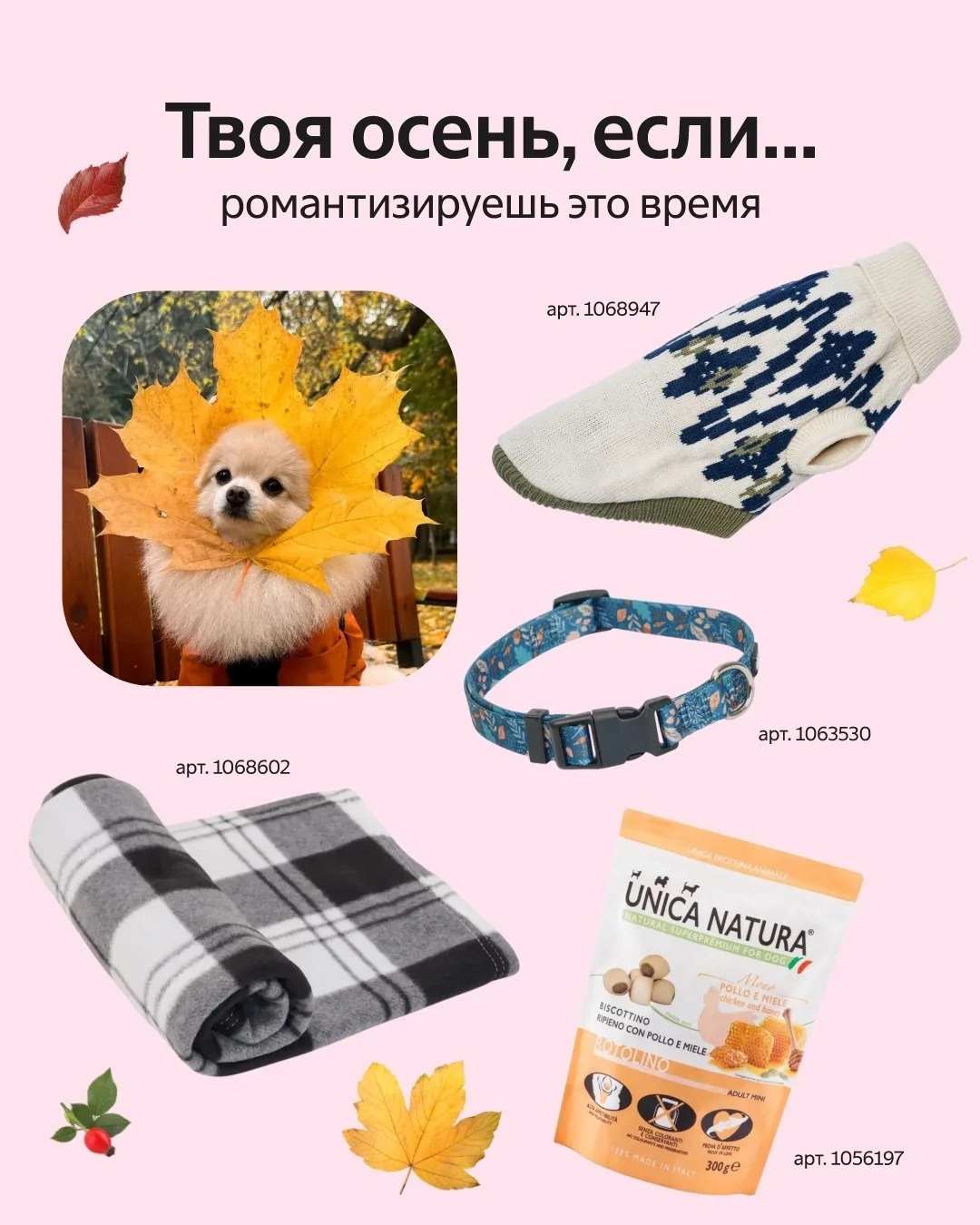 Отшумели летние дожди, мне шепнула осень — закажи✨