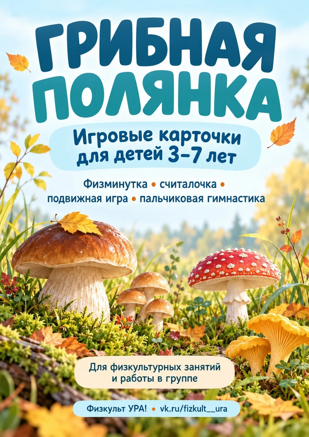 Осень даёт нам огромное количество образов, которые легко перенести в двигательную деят...