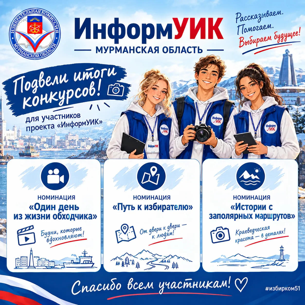 💙 «ИнформУИК»: подводим итоги конкурсов