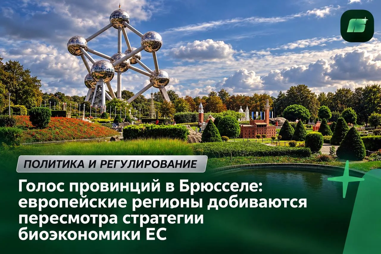 Голос провинций в Брюсселе: европейские регионы добиваются пересмотра стратегии биоэкон...