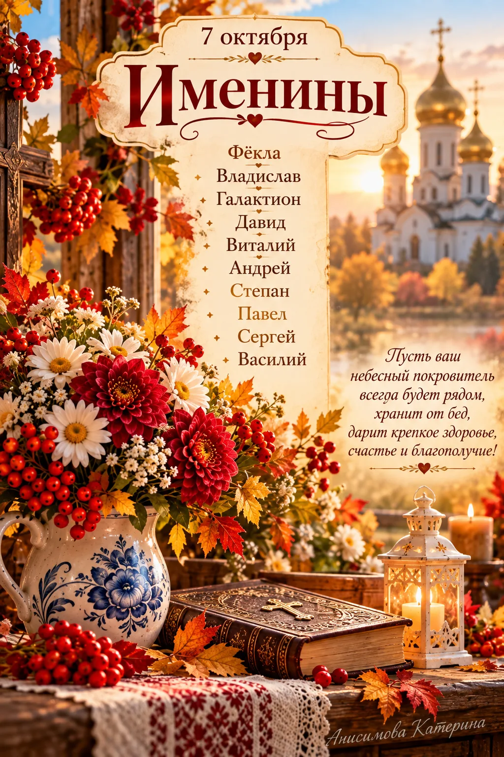 🥰 Оставляйте реакции, если понравилась открытка и делитесь с близкими ❤️