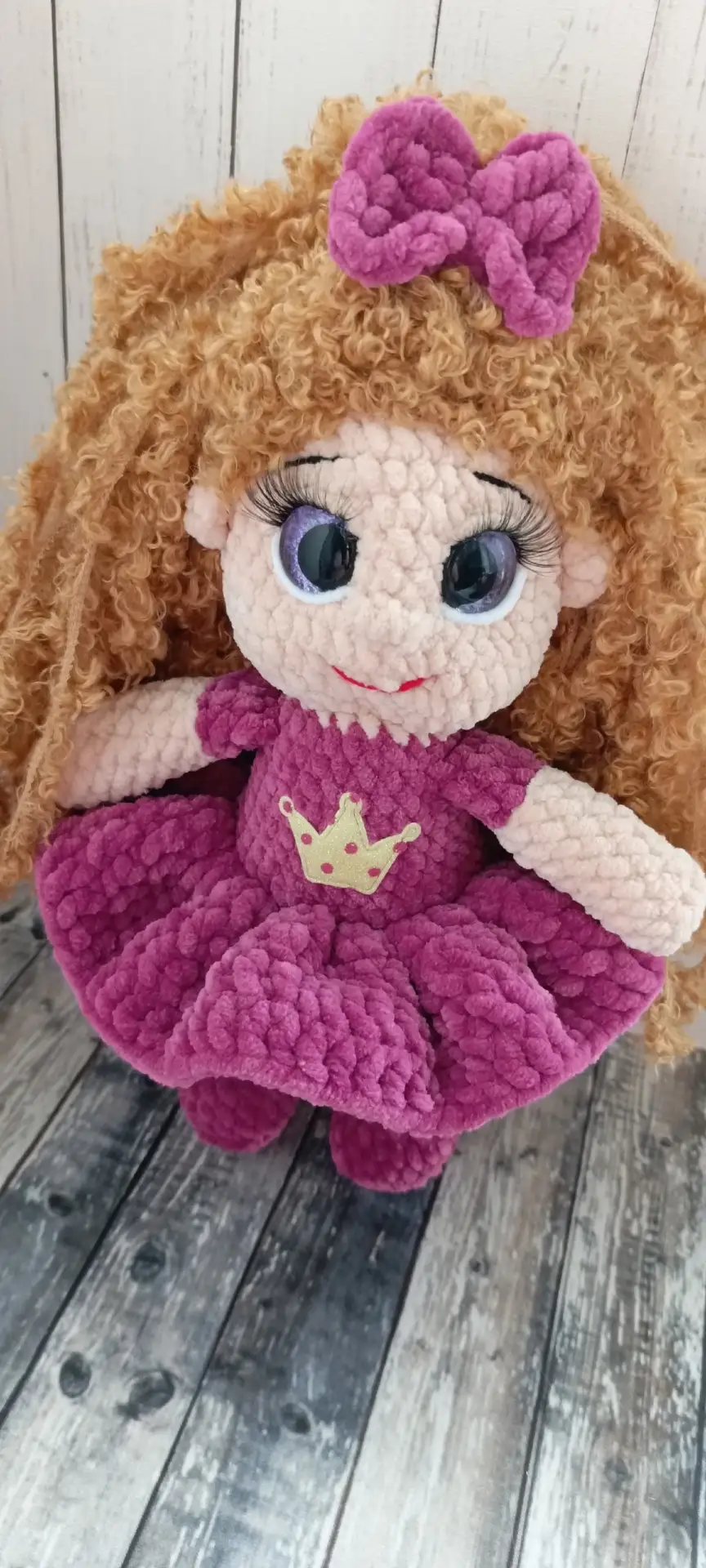 Вязаные игрушки ручной работы