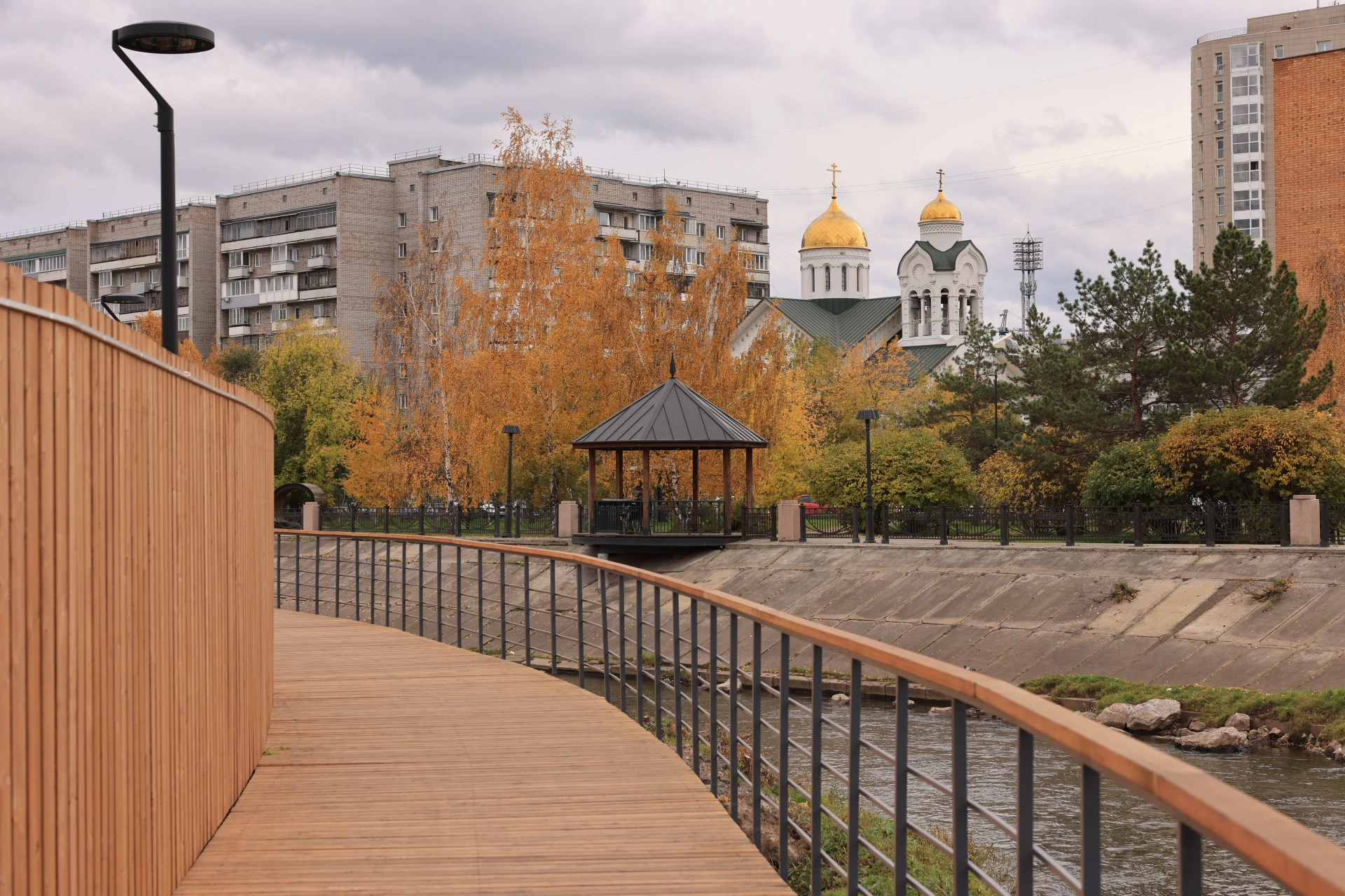 Рабочая неделя в Красноярске начнется с тепла