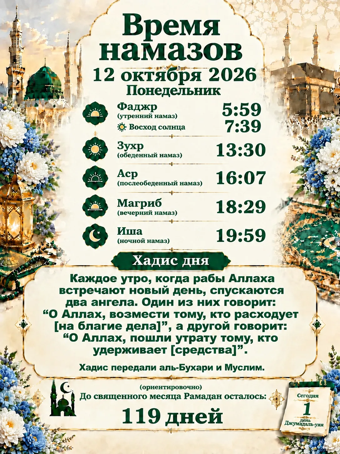 📖 Хадис дня