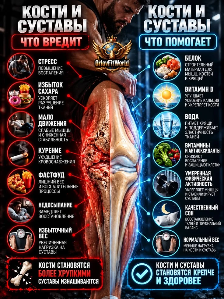 Три коротких шепотка для здоровья суставов