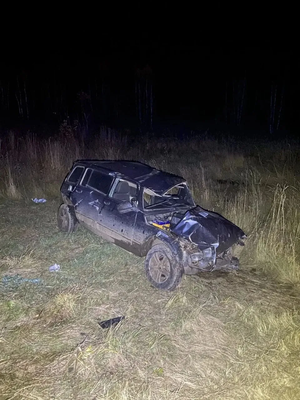 ❗На М5 под Челябинском водитель Nissan Qashqai не справился с управлением и врезался в ...