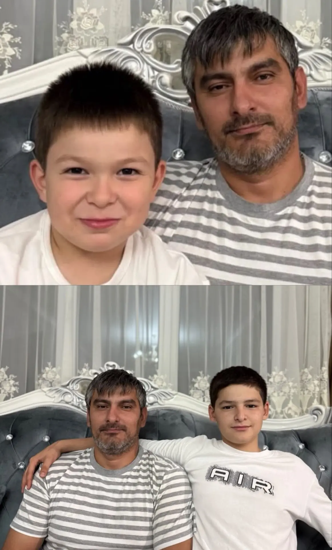 Братья Гужевы, Ахмат (1 класс) и Аслан (7 класс), обучающиеся МБОУ « СОШ с. Ильичевское...