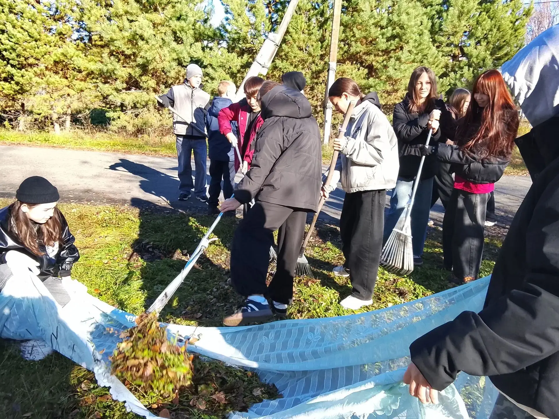 ♻✅Экологическая акция «Чистая Россия» в нашей школе.