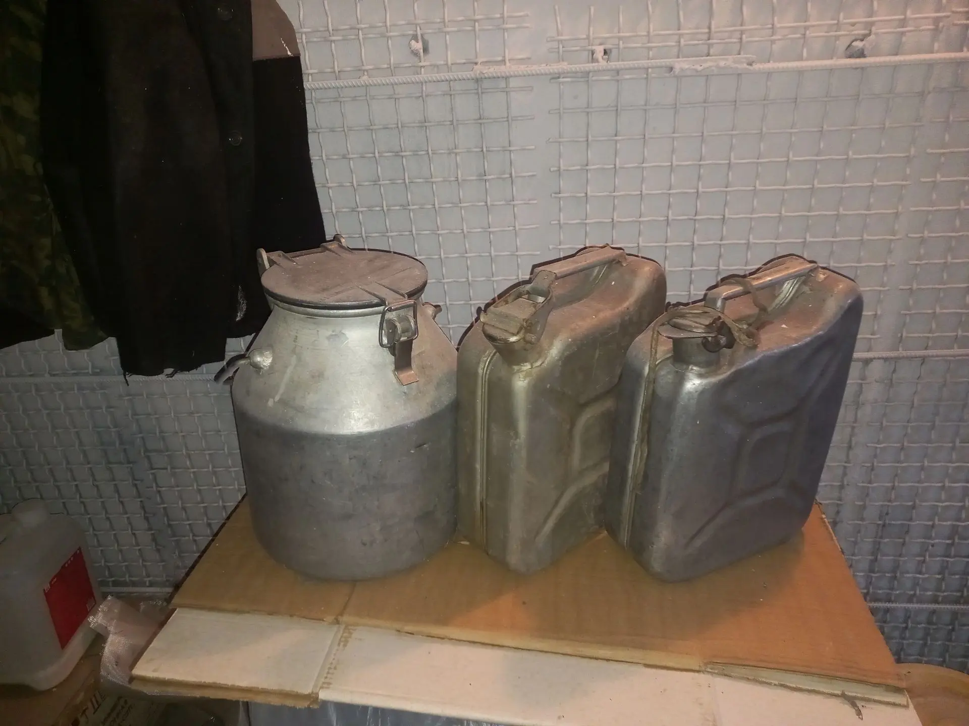 Две конистры,алюминий 10л-СССР.