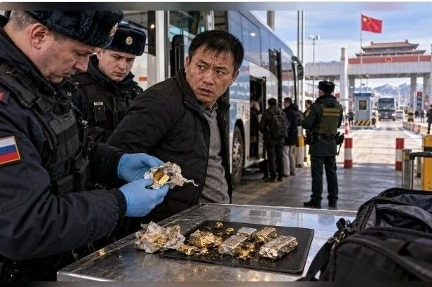 🇨🇳 Граждане Китая пытались вывезти из России более 7 кг золота: попытка провалилась