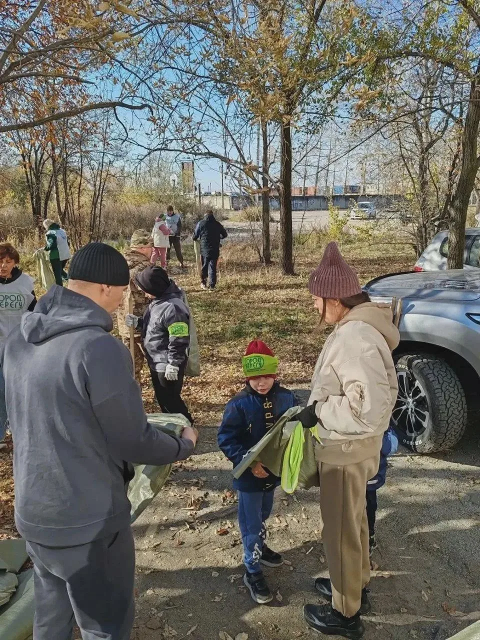 🍂 Благовещенцы убрали городские территории