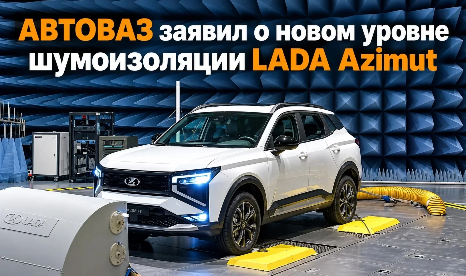 Новый кроссовер LADA Azimut от АВТОВАЗа должен серьёзно улучшить комфорт в отечественны...