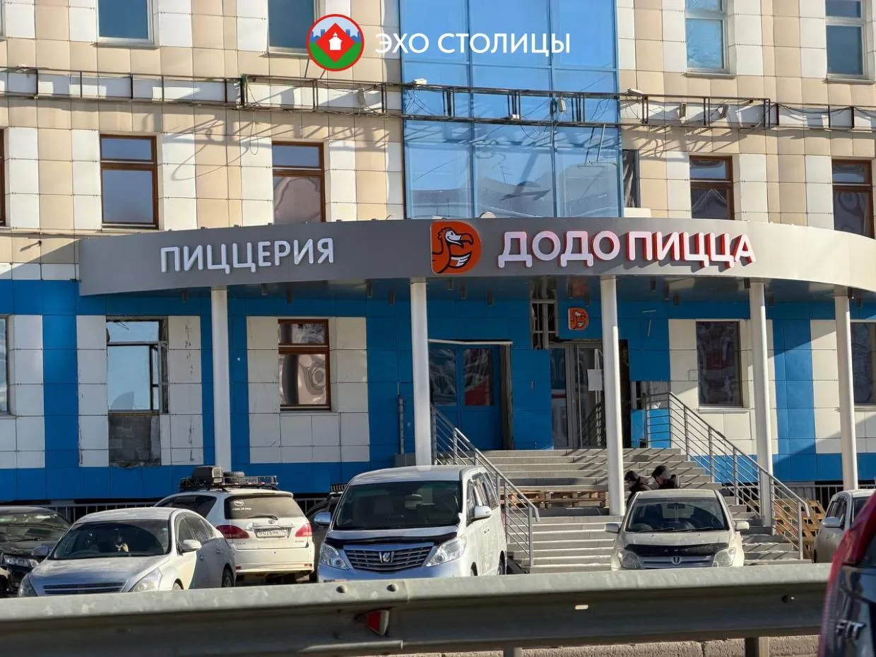Фотофакт: в Якутске вместо ТЦ «Бум» открывается «Додо Пицца»