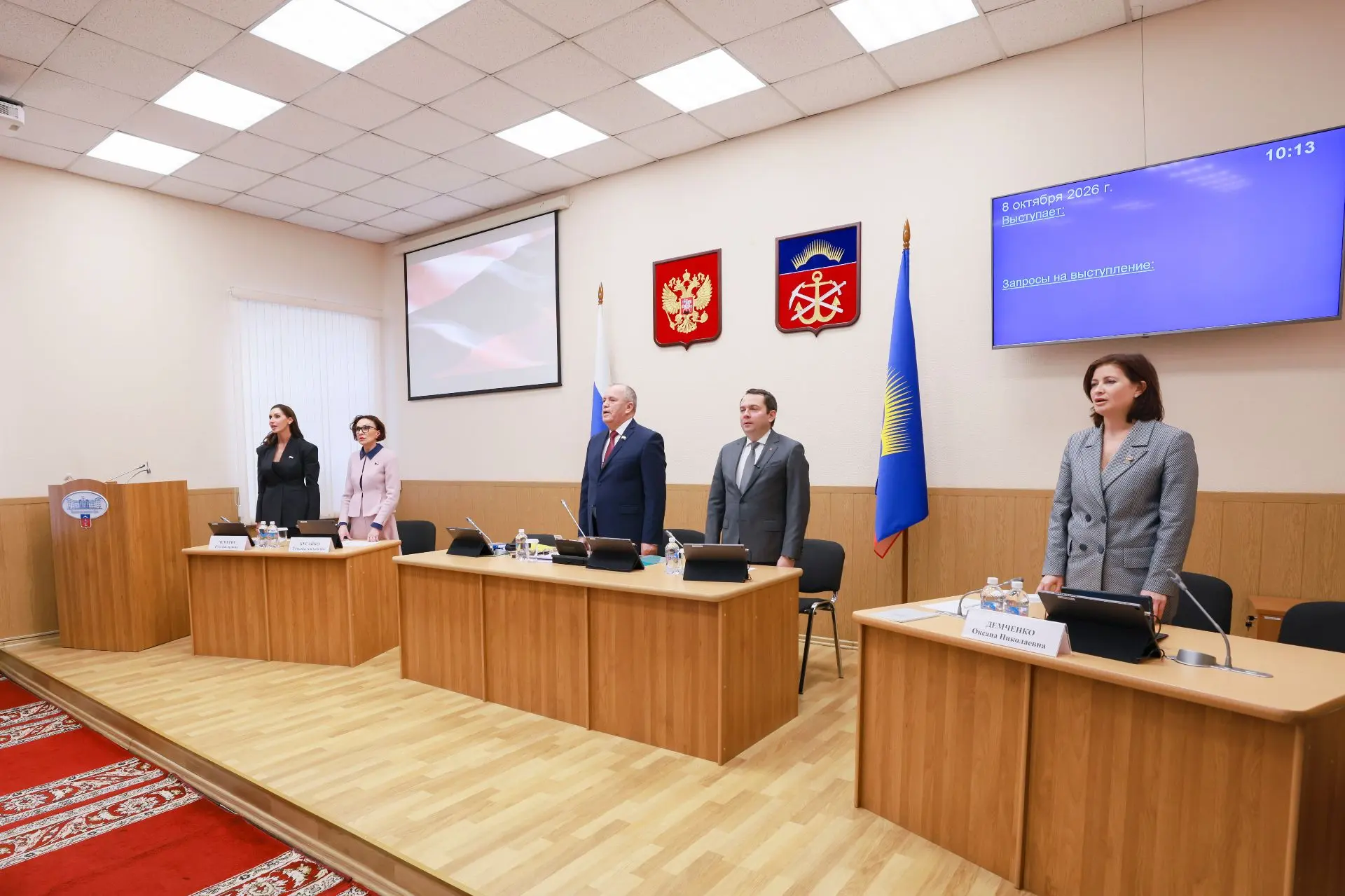 Председатель Избирательной комиссии Мурманской области принял участие в первом заседани...