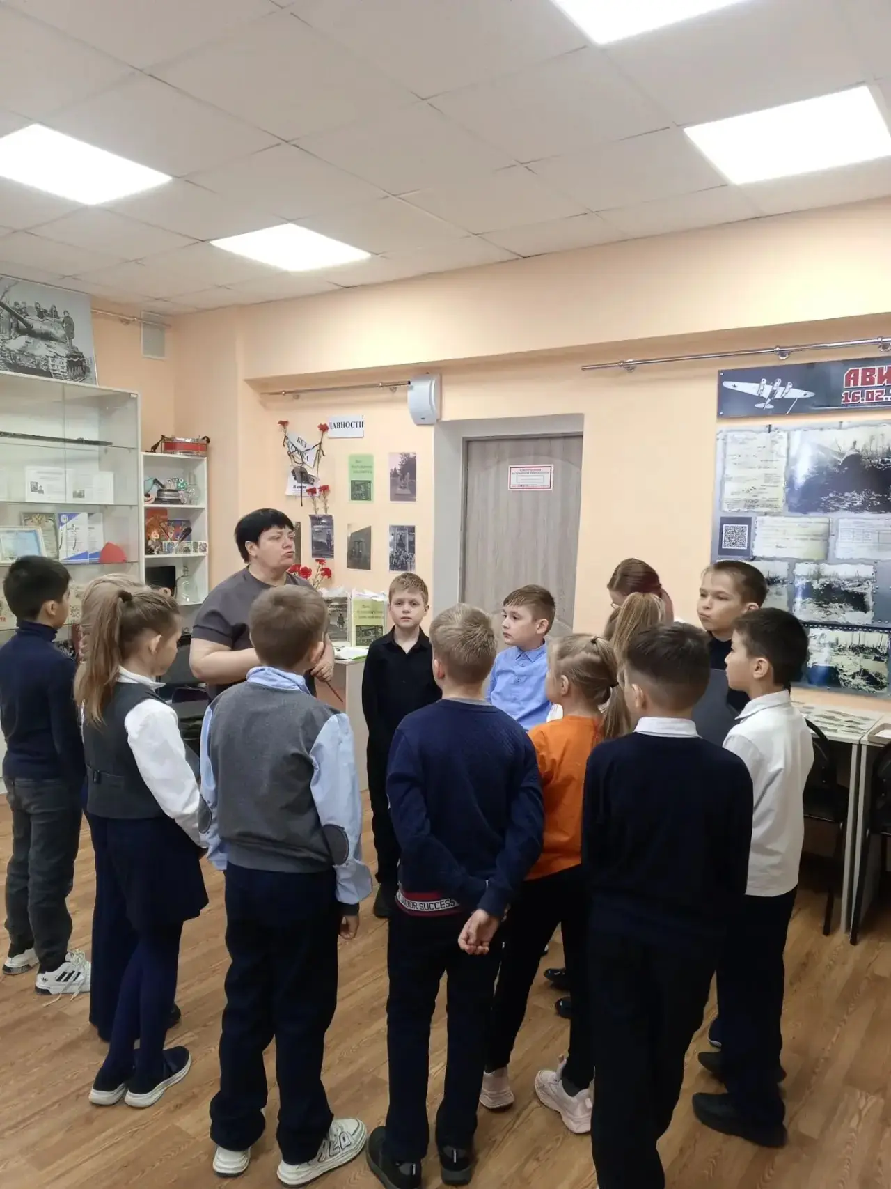 🕯️Урок мужества в музее: памяти Николая Слободняка