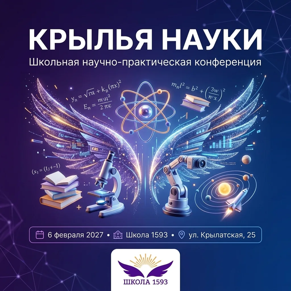 🪽 «Крылья науки»: открываем путь к новым исследованиям и открытиям!
