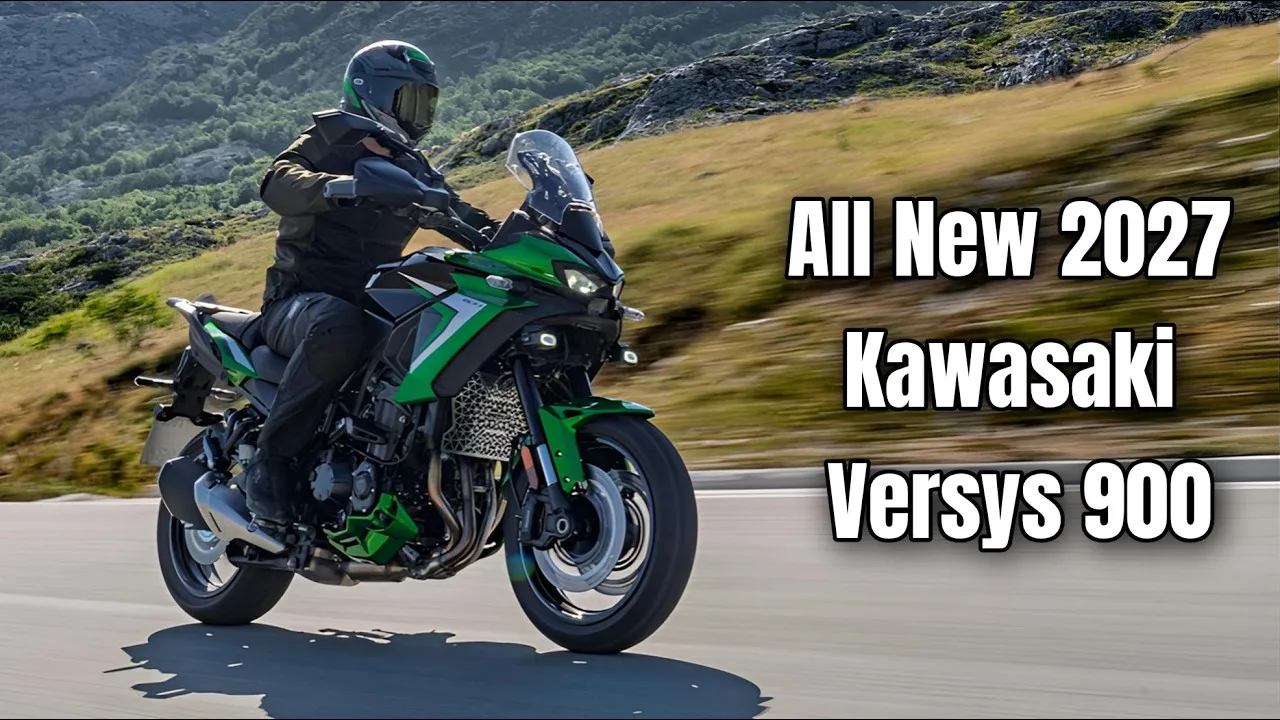 Kawasaki Versys 900 SE 2027: 122 л.с. на новой раме