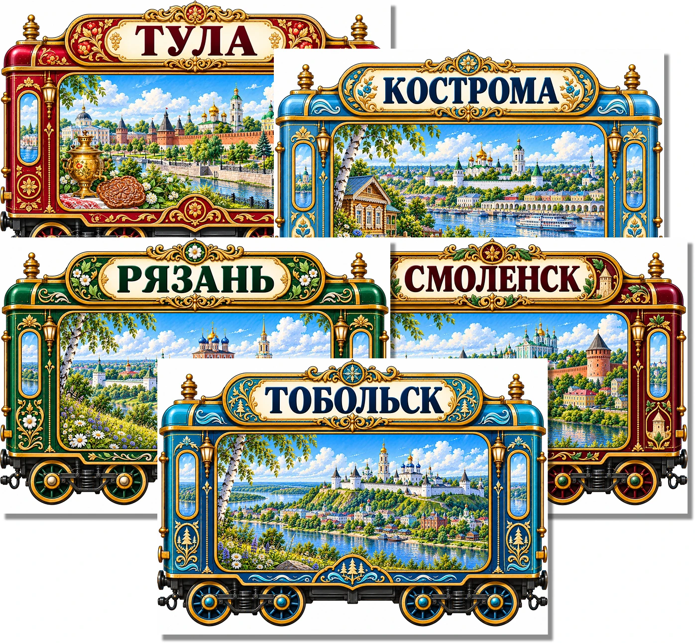 🚂 «ПОЕЗД ОТ КАЛИНИНГРАДА ДО КАМЧАТКИ» — новые вагоны! 🇷🇺