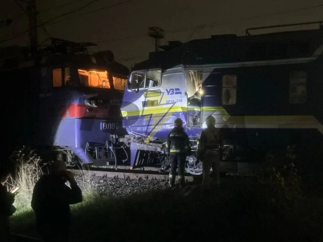 ‼️🇺🇦 🏴‍☠ Поезда столкнулись во Львовской области