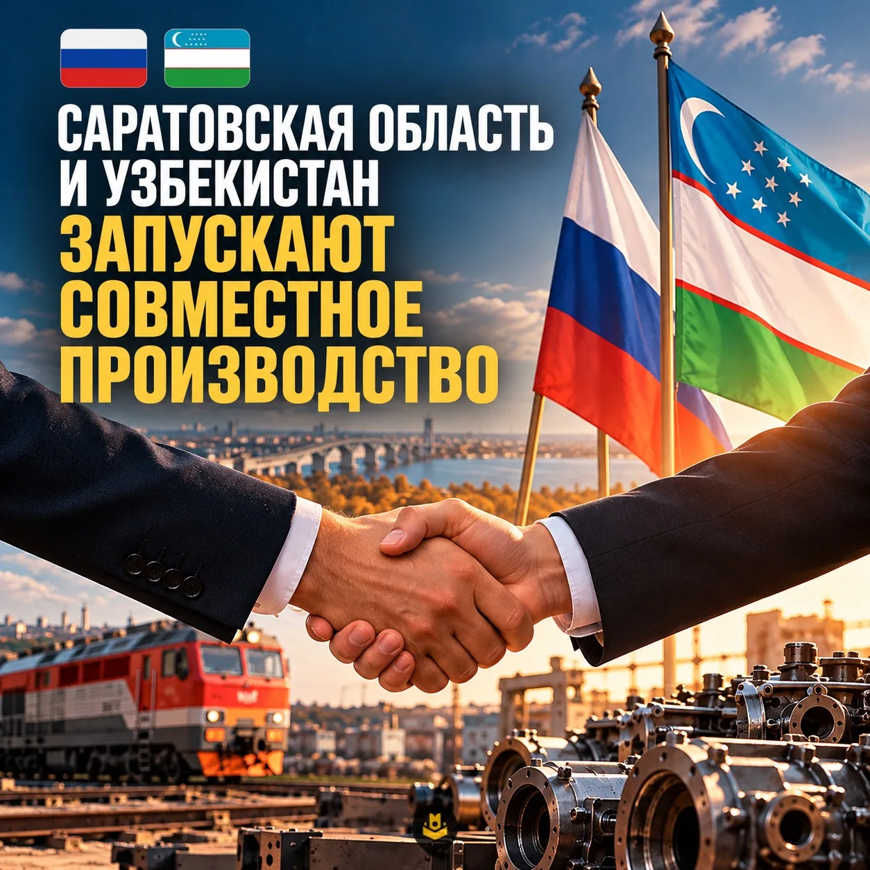 🇷🇺🇺🇿 Саратовская область и Узбекистан запускают совместное производство