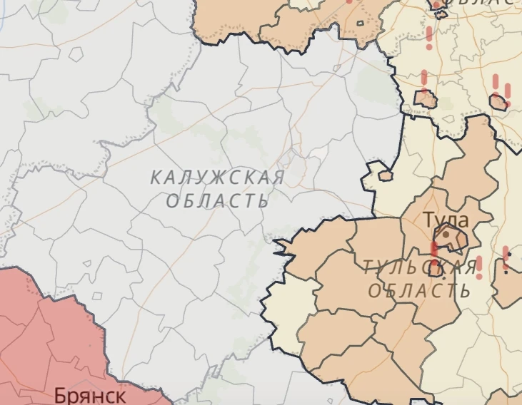 ⚡️В данный момент все чисто, но опасность еще не отменили!