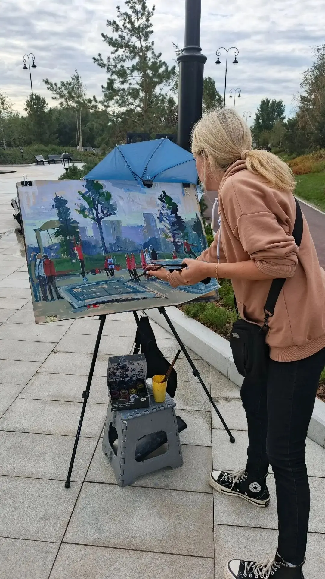 🎨 Пленэр на обновлённой набережной — 28 августа было по‑настоящему творчески! ✨