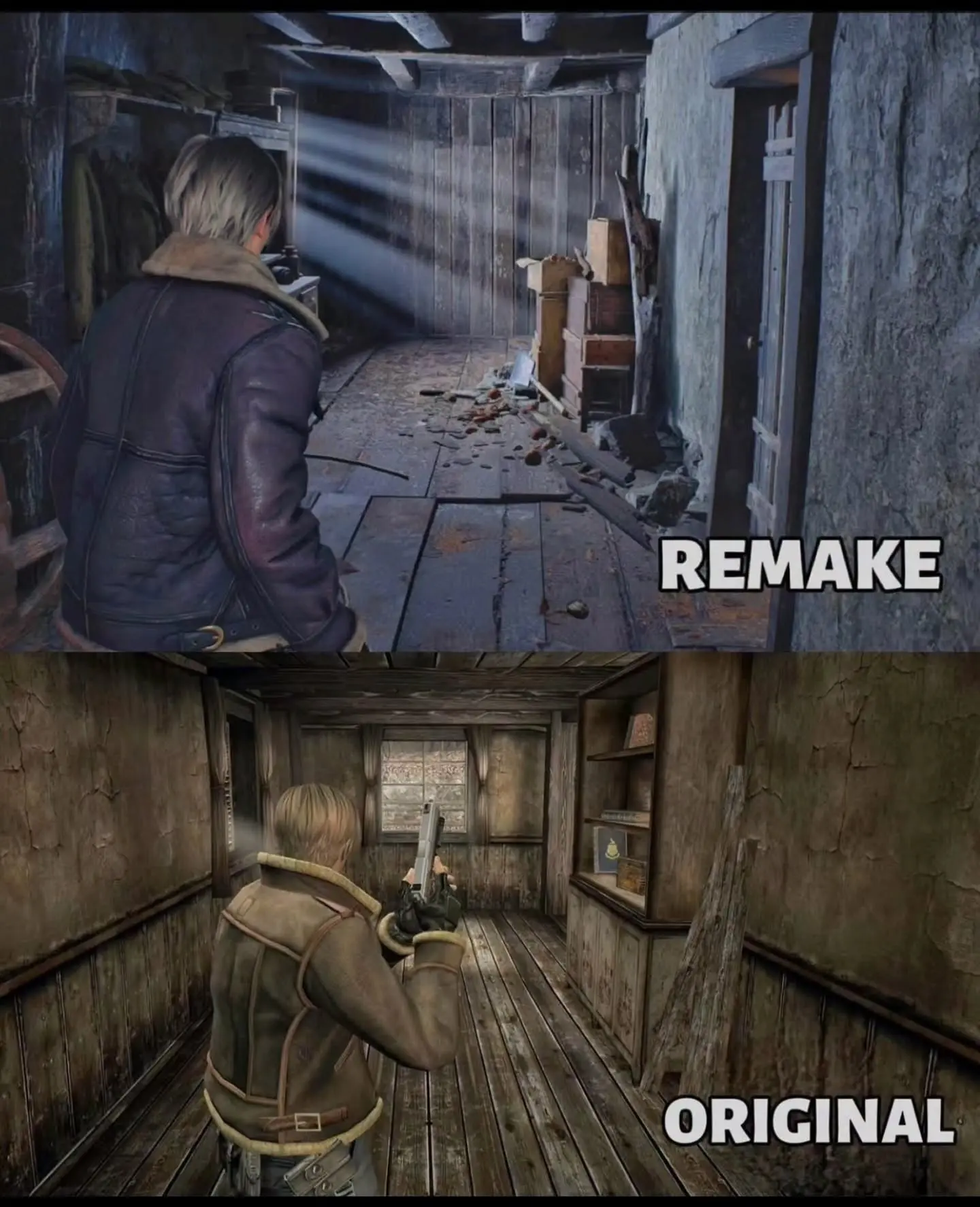 Что лучше - оригинал или ремейк Resident evil 4?