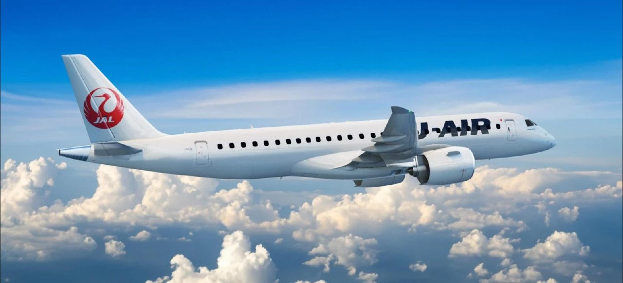 🇯🇵 JAL заказала 16 Embraer E190-E2 с опционом ещё на 10 самолётов