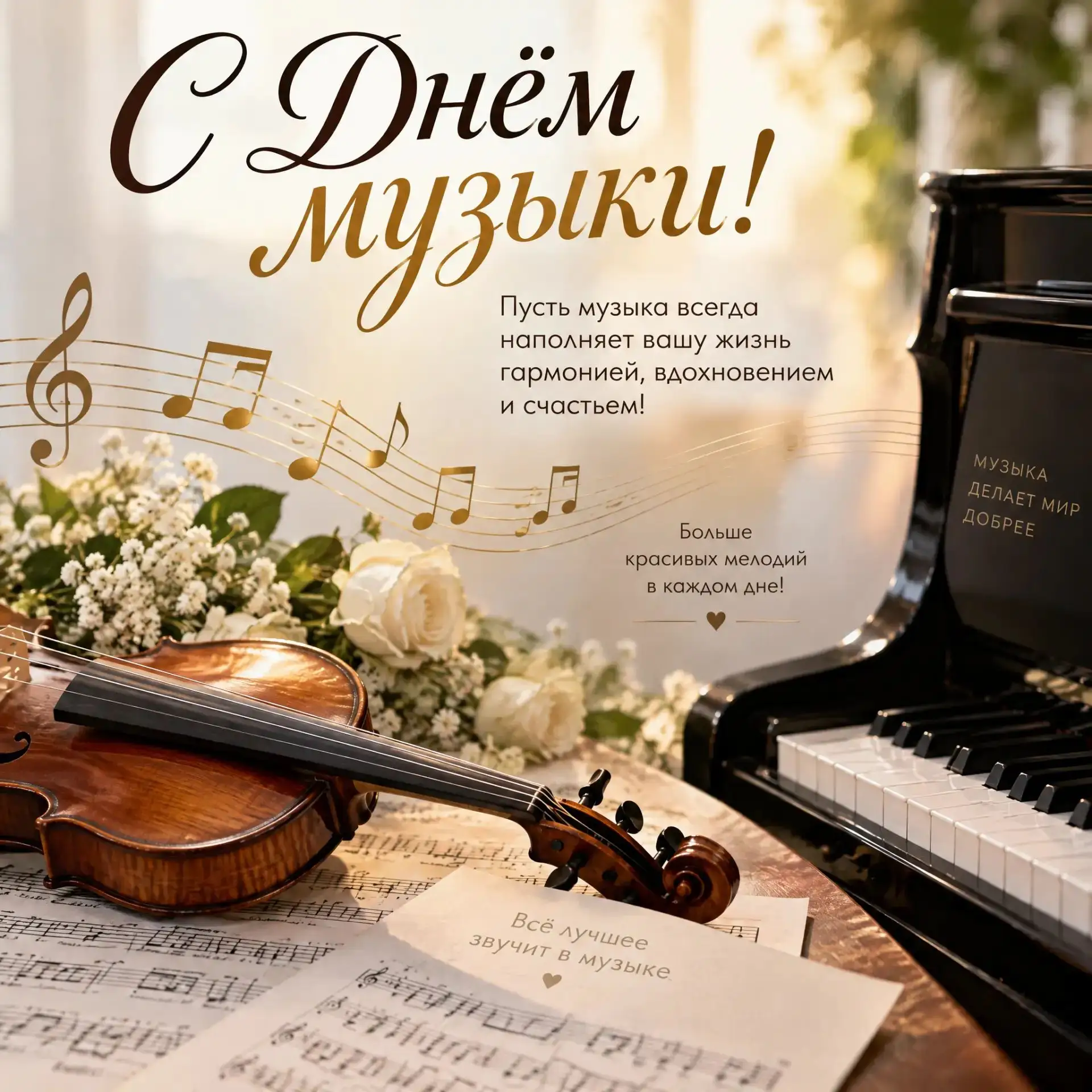 С Международным днём музыки!❤️