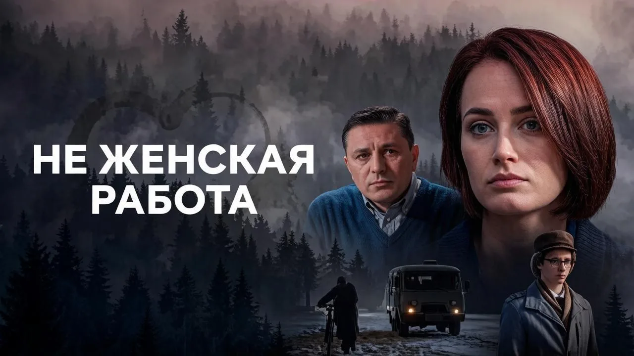 Сериал "Не женская работа" (2019) - деревенская миссис Марпл.