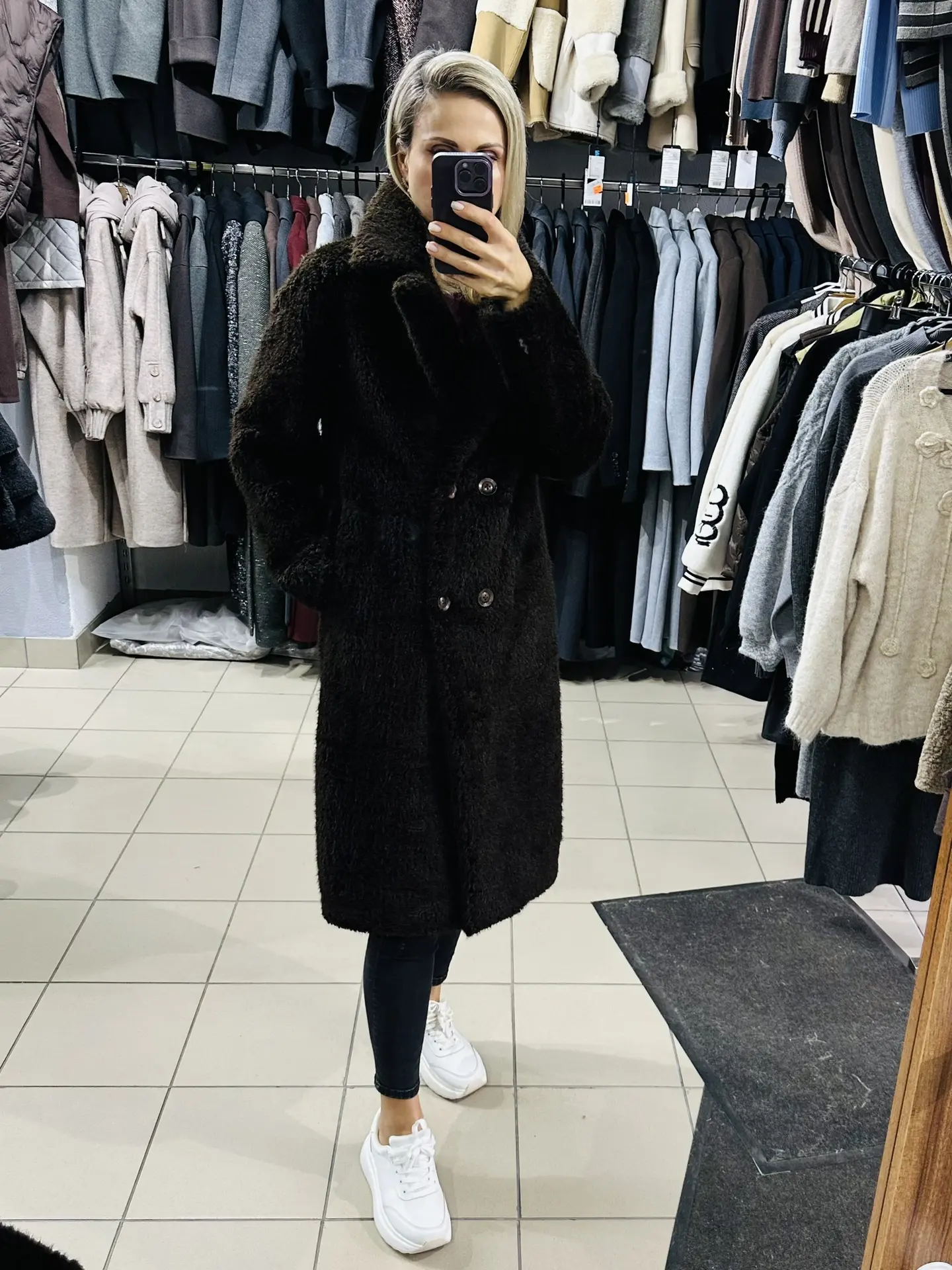 Дубленка двухсторонняя