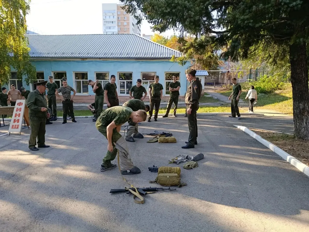 🔥 Военизированная эстафета: проверка на прочность и сплочённость! 🔥