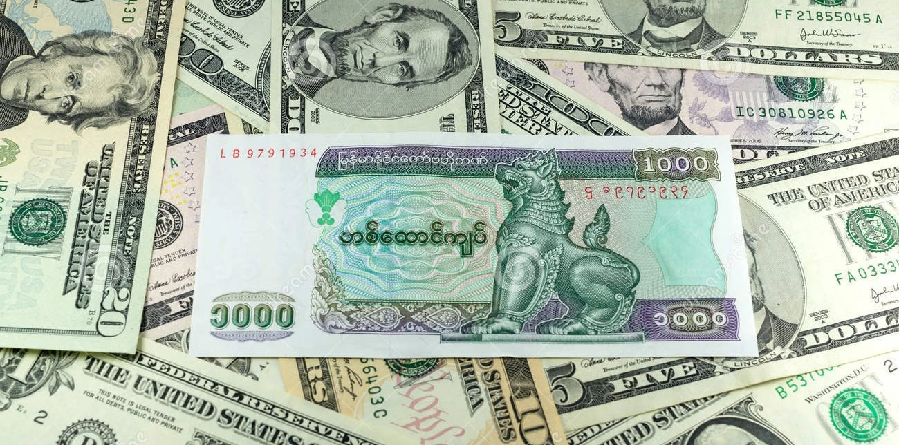 💵  Курс мьянманского кьята снова пошел вниз.