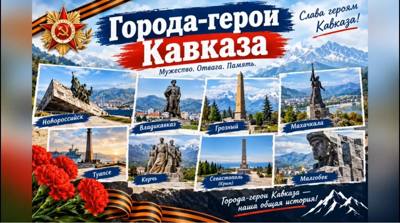 Онлайн-проект «Города-герои Кавказа»