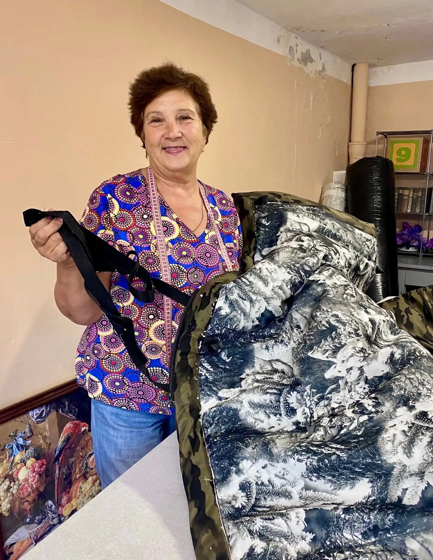 💪 Сольвычегодском КДЦ начался пошив антидроновых одеял!